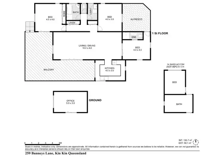 Floorplan of Homely house listing, 259 Bunneys Lane, Kin Kin QLD 4571