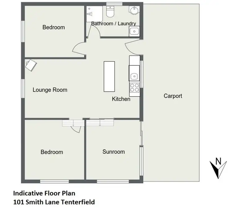 Floorplan of Homely house listing, 101 Smiths Lane, Tenterfield NSW 2372