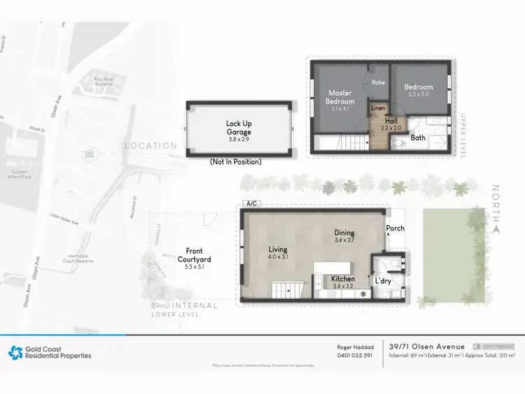 Floorplan of Homely townhouse listing, Address available on request