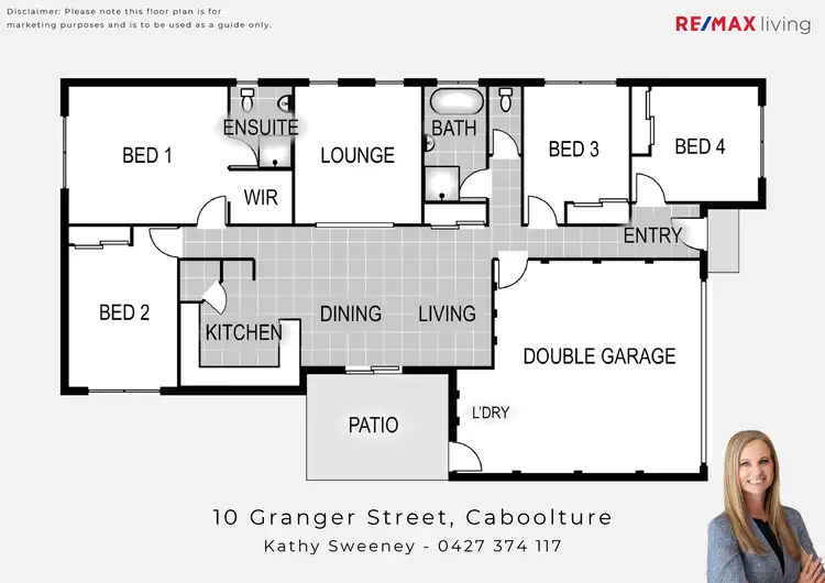Floorplan of Homely house listing, 10 Granger Street, Caboolture QLD 4510