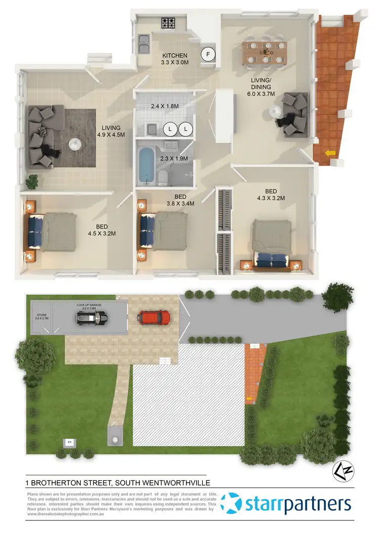 Floorplan of Homely house listing, 1 Brotherton Street, South Wentworthville NSW 2145