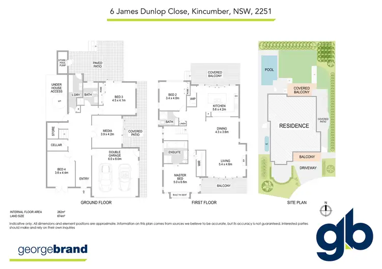 Floorplan of Homely house listing, 6 James Dunlop Close, Kincumber NSW 2251