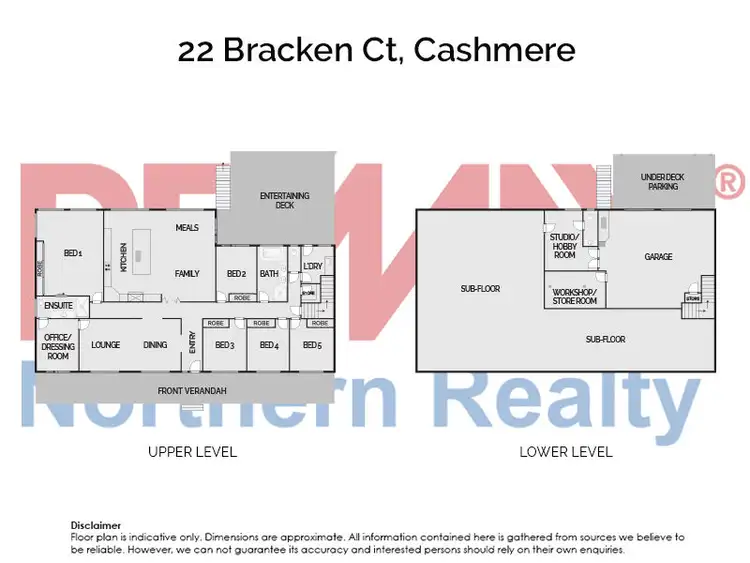 Floorplan of Homely house listing, 22 Bracken Court, Cashmere QLD 4500