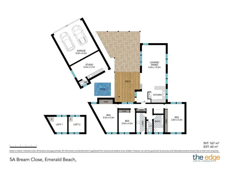 Floorplan of Homely house listing, 5A Bream Close, Emerald Beach NSW 2456