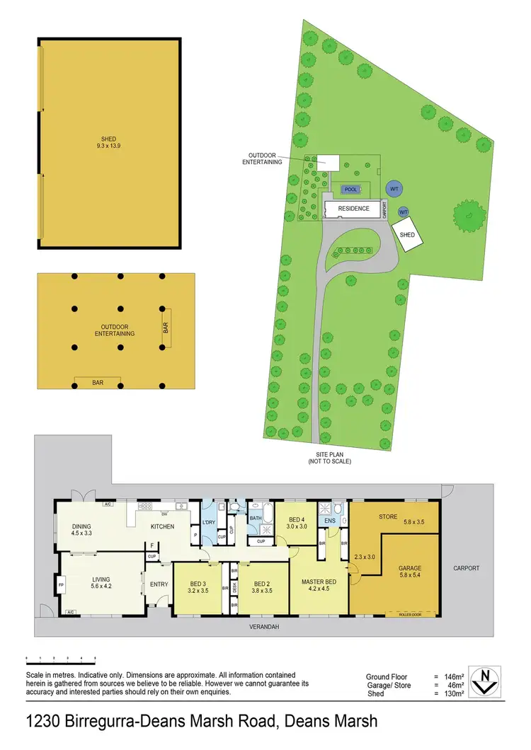 Floorplan of Homely rural property listing, 1230 Birregurra-Deans Marsh Road, Deans Marsh VIC 3235