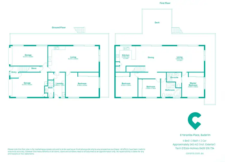 Floorplan of Homely house listing, 8 Yeramba Place, Buderim QLD 4556