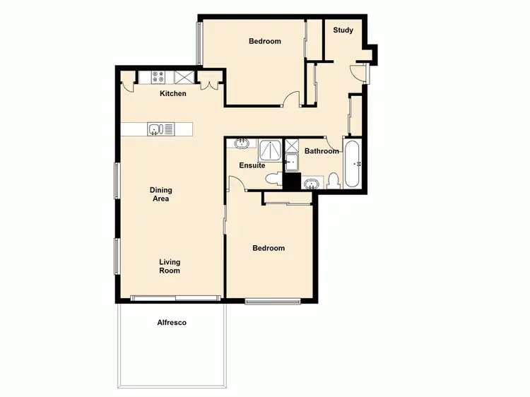 Floorplan of Homely apartment listing, 64/46 Playfield Street, Chermside QLD 4032