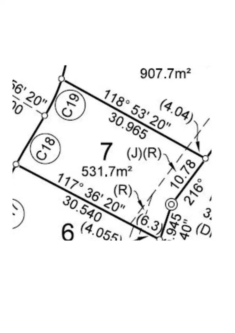Floorplan of Homely land listing, 14 Imperial Place (Lot 7 The Gateway), Thrumster NSW 2444