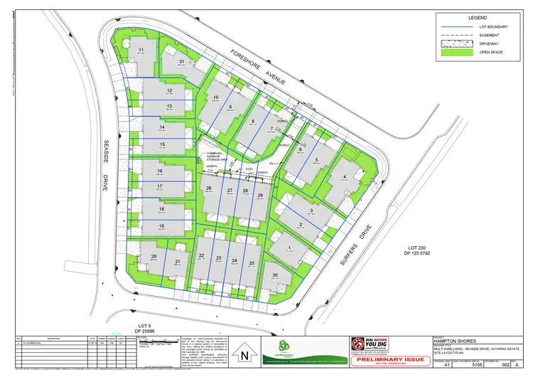 Floorplan of Homely land listing, 10 Aquatic Way (Lot 24) Hampton Shores, Lake Cathie NSW 2445
