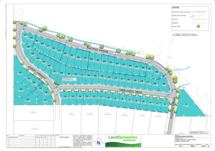 Floorplan of Homely land listing, 18 Platypus Parade, Lake Cathie NSW 2445