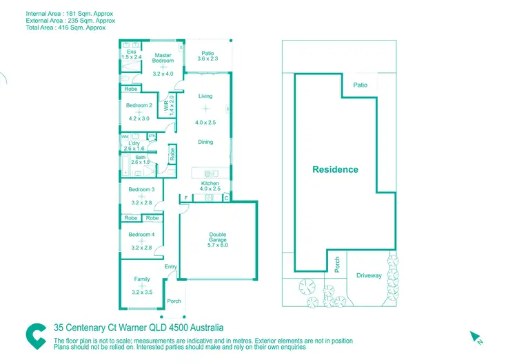 Floorplan of Homely house listing, 35 Centenary Court, Warner QLD 4500