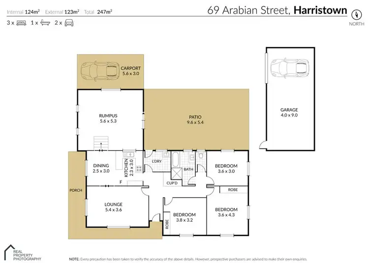 Floorplan of Homely house listing, 69 Arabian Street, Harristown QLD 4350