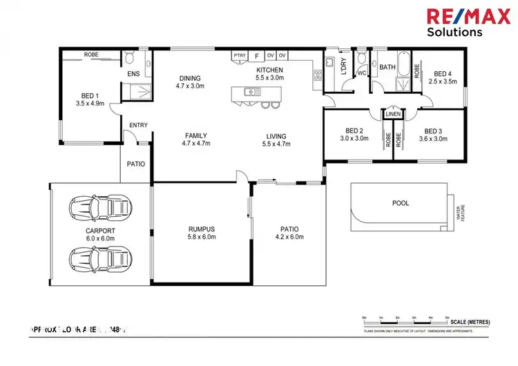 Floorplan of Homely house listing, 13 Dove Court, Albany Creek QLD 4035