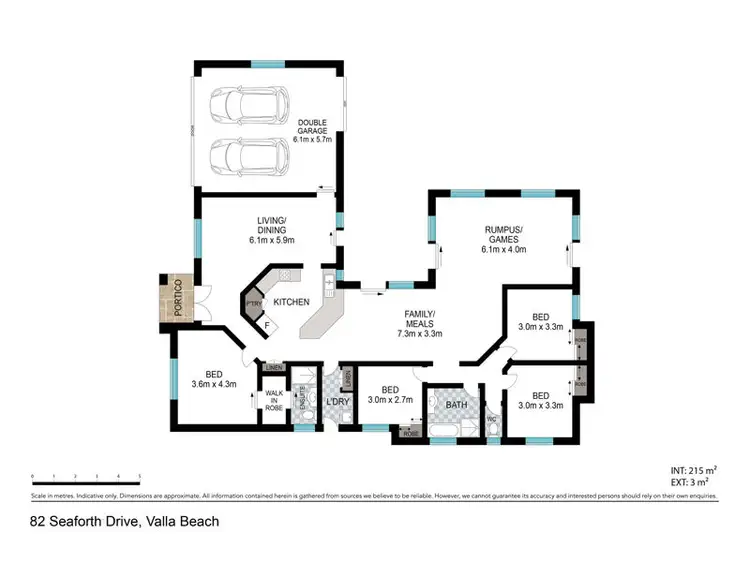 Floorplan of Homely house listing, 82 Seaforth Drive, Valla Beach NSW 2448
