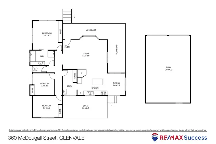 Floorplan of Homely house listing, 360 McDougall Street, Glenvale QLD 4350