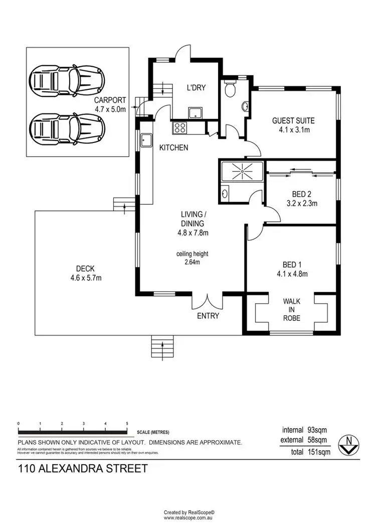 Floorplan of Homely house listing, 110 Alexandra Street, Sandgate QLD 4017