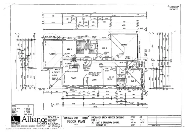 Floorplan of Homely house listing, 1 Tributary Court, Eatons Hill QLD 4037