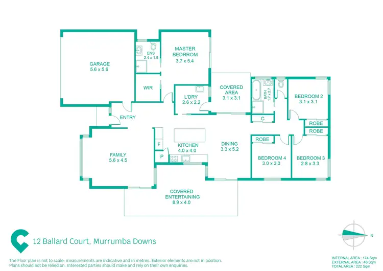 Floorplan of Homely house listing, 12 Ballard Court, Murrumba Downs QLD 4503