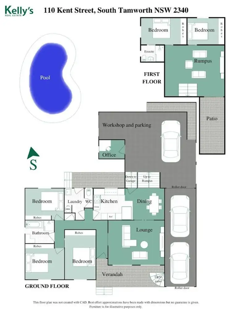 Floorplan of Homely house listing, 110 Kent Street, Tamworth NSW 2340
