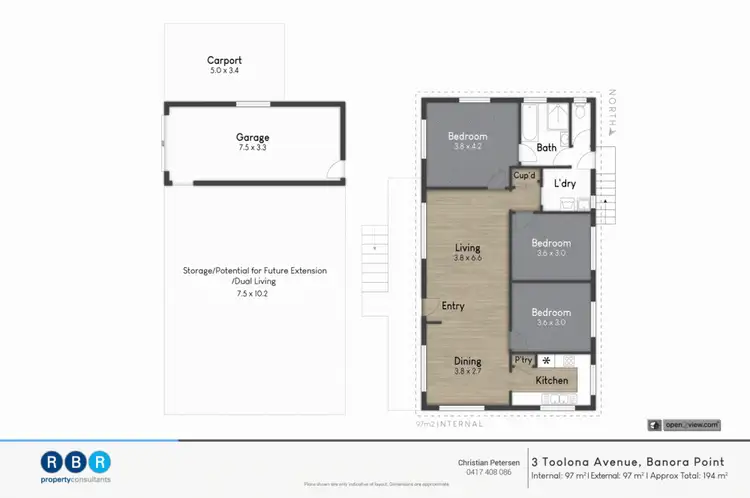 Floorplan of Homely house listing, 3 Toolona Avenue, Banora Point NSW 2486
