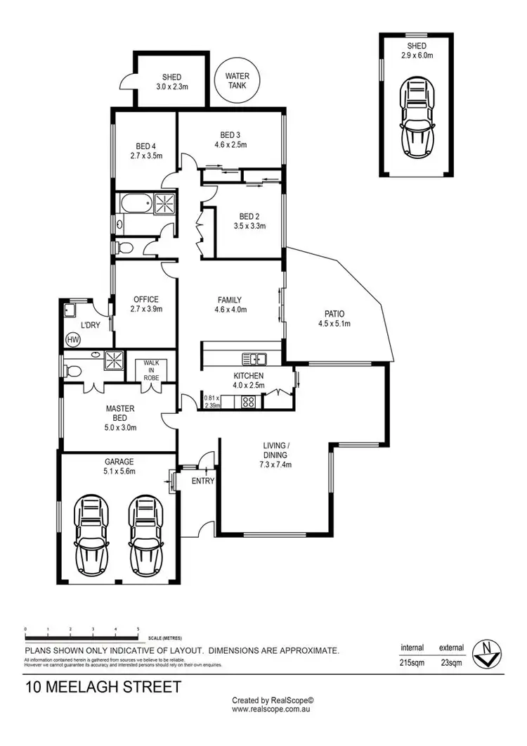 Floorplan of Homely house listing, 10 Meelagh Street, Bracken Ridge QLD 4017