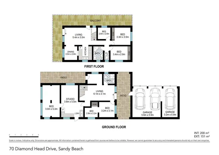 Floorplan of Homely house listing, 70 Diamond Head Drive, Sandy Beach NSW 2456