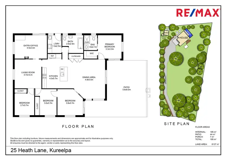 Floorplan of Homely house listing, 25 Heath Lane, Kureelpa QLD 4560