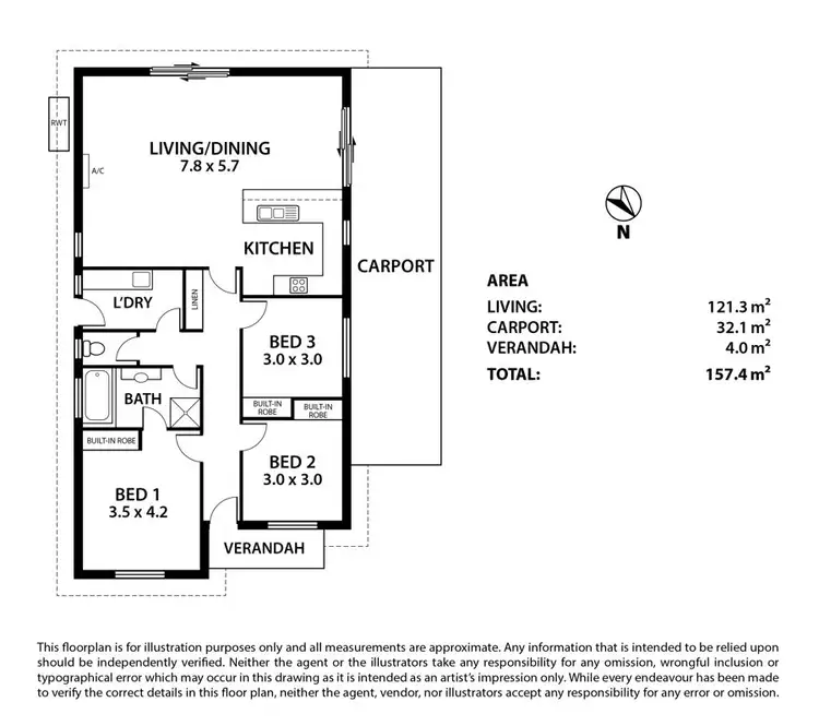 Floorplan of Homely house listing, 18D Gray Street, Murray Bridge SA 5253