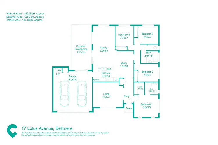 Floorplan of Homely house listing, 17 Lotus Avenue, Bellmere QLD 4510