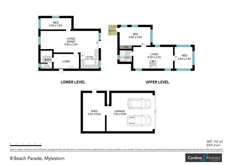 Floorplan of Homely house listing, 9 Beach Parade, Mylestom NSW 2454