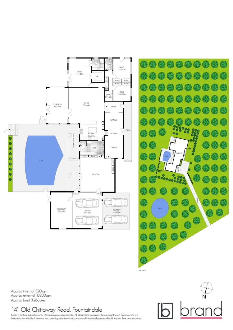 Floorplan of Homely rural property listing, 141 Old Chittaway Road, Fountaindale NSW 2258