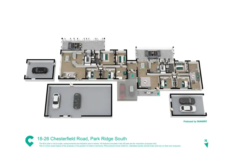 Floorplan of Homely rural property listing, 18-26 CHESTERFIELD ROAD, Park Ridge South QLD 4125