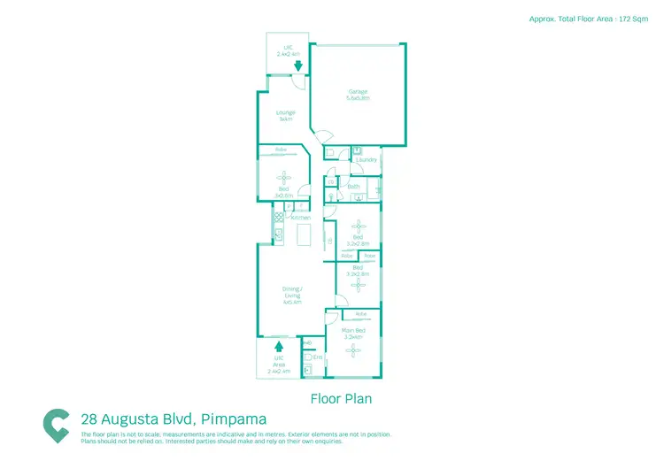 Floorplan of Homely house listing, 28 Augusta Boulevard, Pimpama QLD 4209