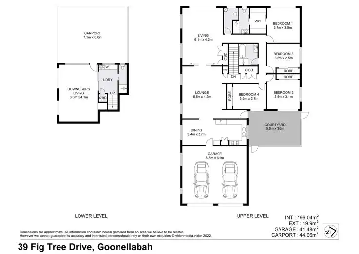 Floorplan of Homely house listing, 39 Figtree Drive, Goonellabah NSW 2480