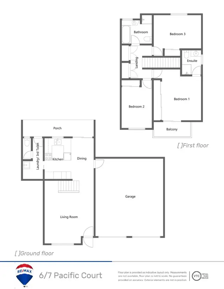 Floorplan of Homely unit listing, 6/7 Pacific Court, Kin Kora QLD 4680