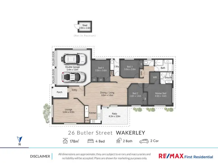Floorplan of Homely house listing, 26 Butler st, Wakerley QLD 4154