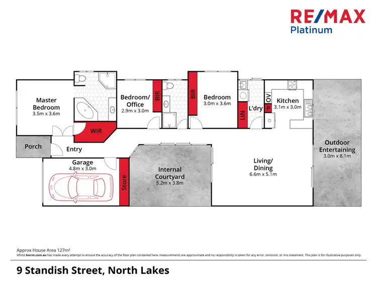 Floorplan of Homely house listing, 9 Standish Street, North Lakes QLD 4509