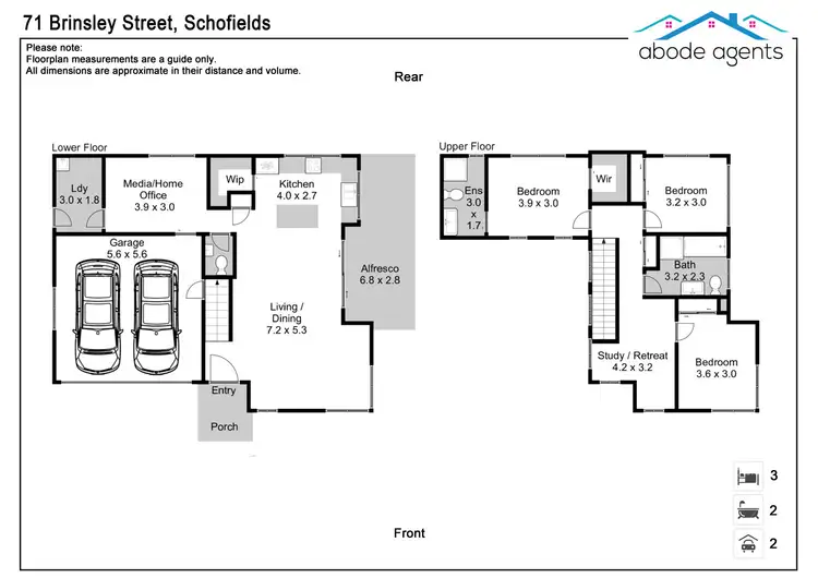 Floorplan of Homely house listing, 71 Brinsley Ave, Schofields NSW 2762