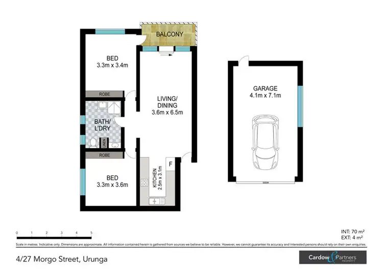 Floorplan of Homely unit listing, 4/27 Morgo Street, Urunga NSW 2455