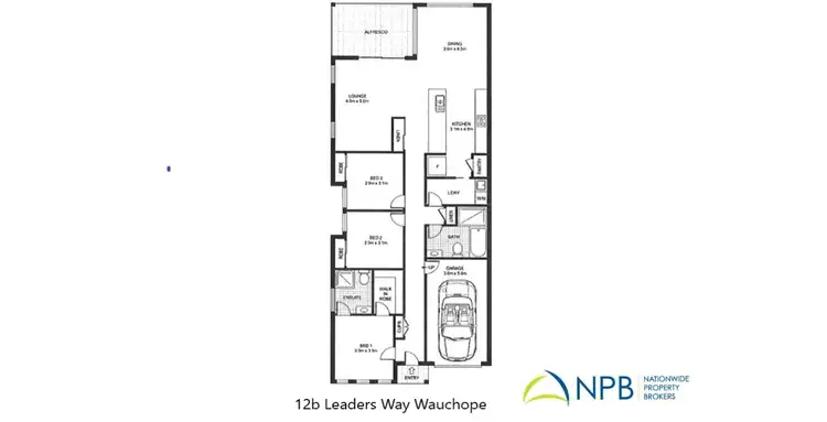 Floorplan of Homely house listing, 12B Leaders Way, Wauchope NSW 2446