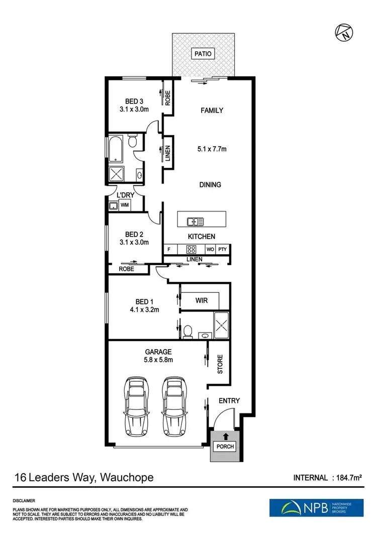 Floorplan of Homely house listing, 14B Leaders Way, Wauchope NSW 2446