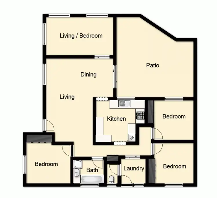 Floorplan of Homely house listing, 21 Tenbury Street, Alexandra Hills QLD 4161