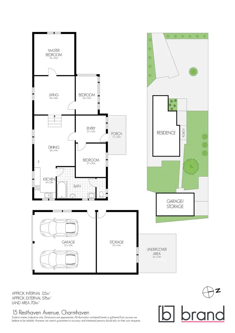 Floorplan of Homely house listing, 15 Resthaven Avenue, Charmhaven NSW 2263