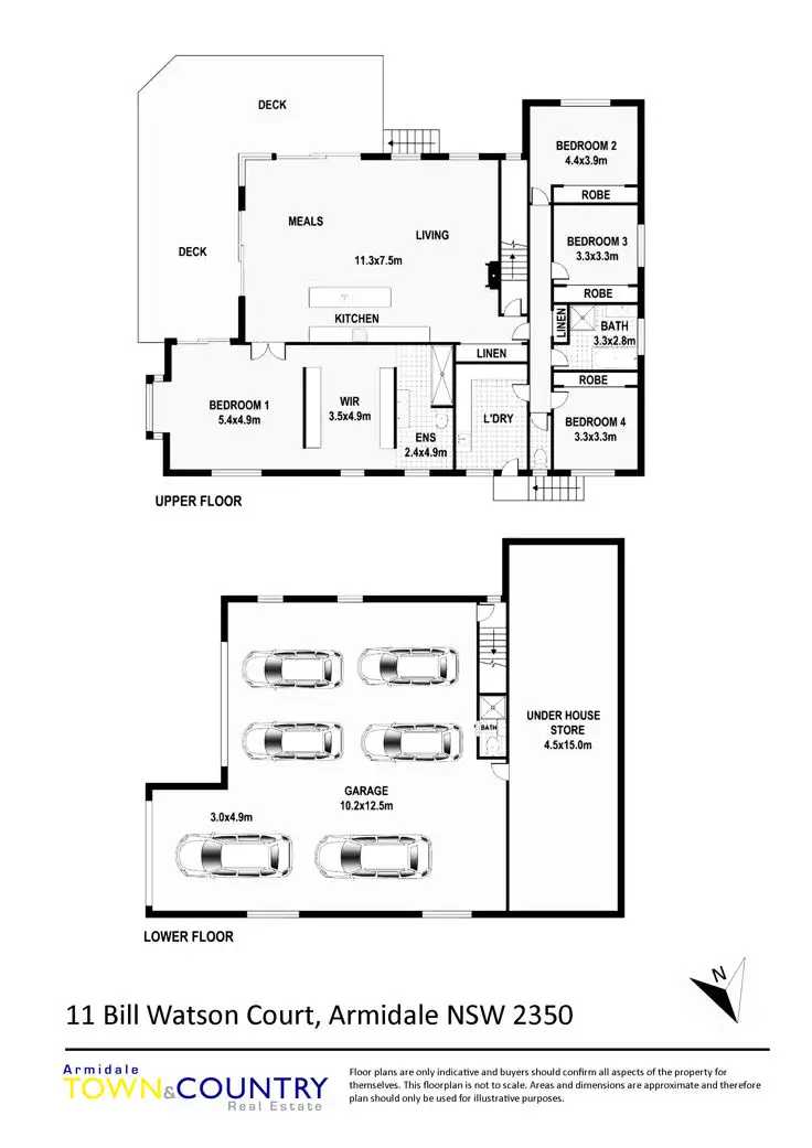 Floorplan of Homely house listing, 11 Bill Watson Court, Armidale NSW 2350