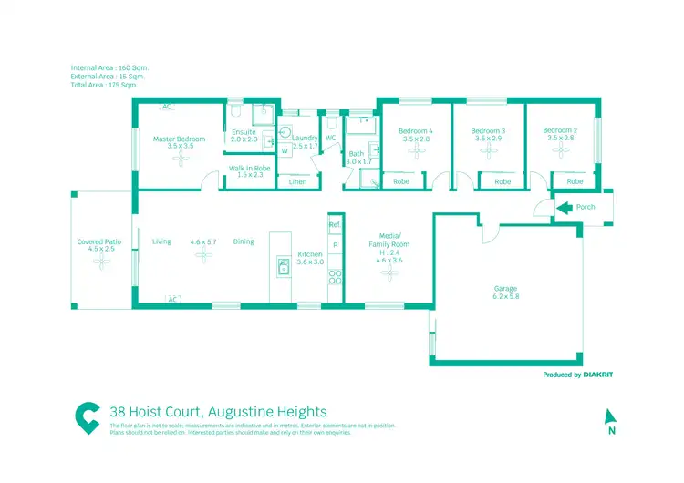 Floorplan of Homely house listing, 38 Hoist Court, Augustine Heights QLD 4300