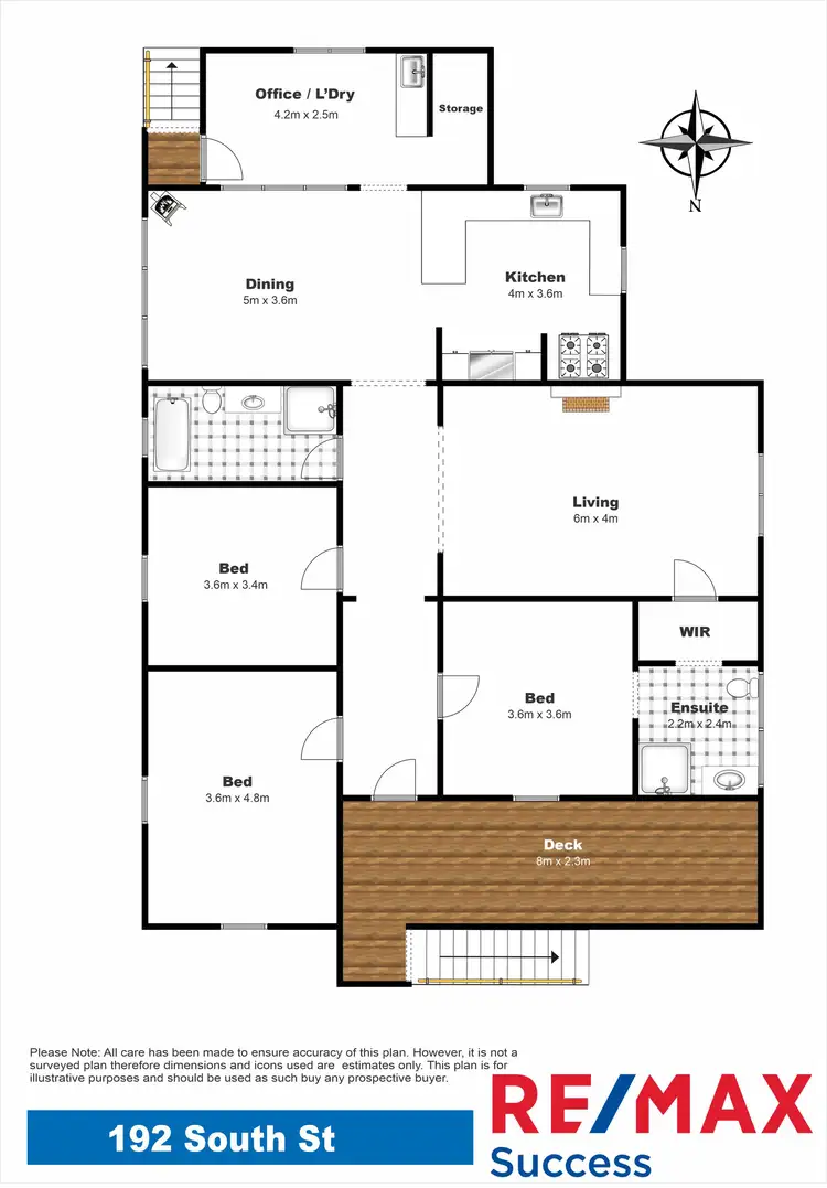 Floorplan of Homely house listing, 192 South Street, Centenary Heights QLD 4350