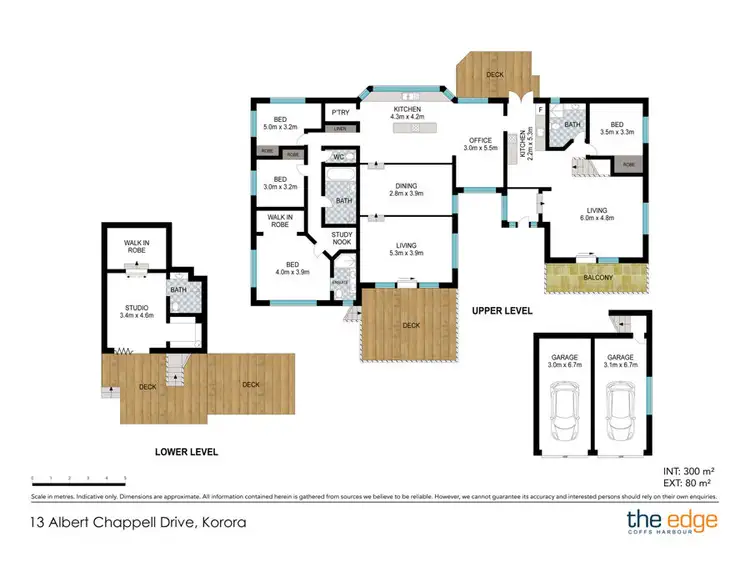 Floorplan of Homely house listing, 13 Albert Chappell Drive, Korora NSW 2450
