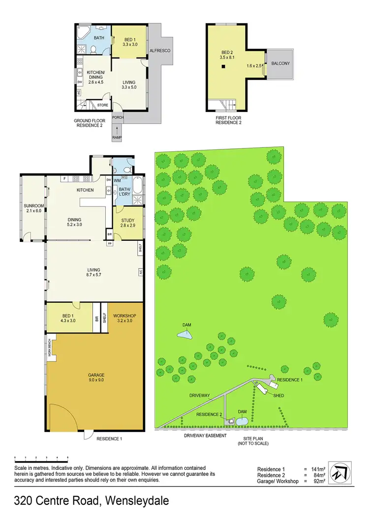 Floorplan of Homely rural property listing, 320 Centre Road, Wensleydale VIC 3241