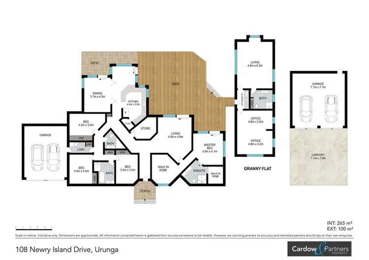Floorplan of Homely house listing, 108 Newry Island Drive, Urunga NSW 2455