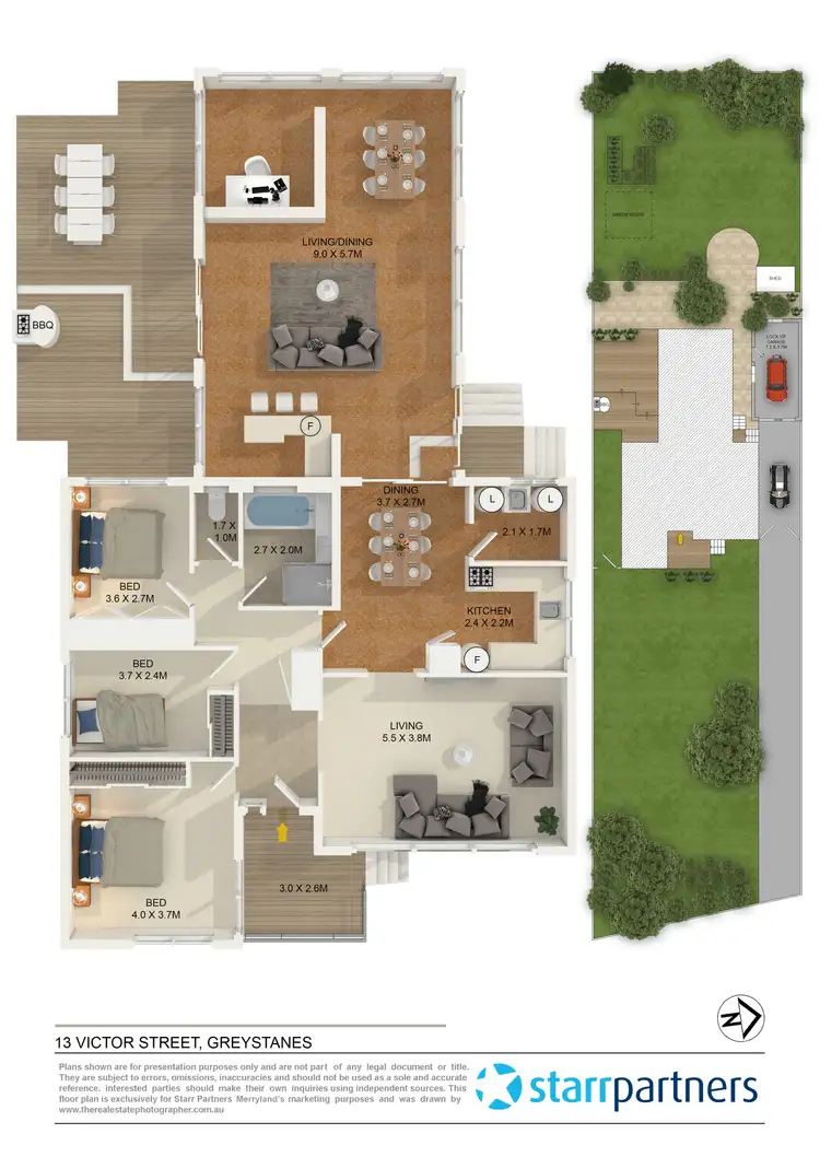 Floorplan of Homely house listing, 13 Victor Street, Greystanes NSW 2145